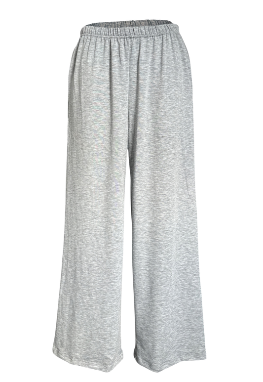 grey soft trousers