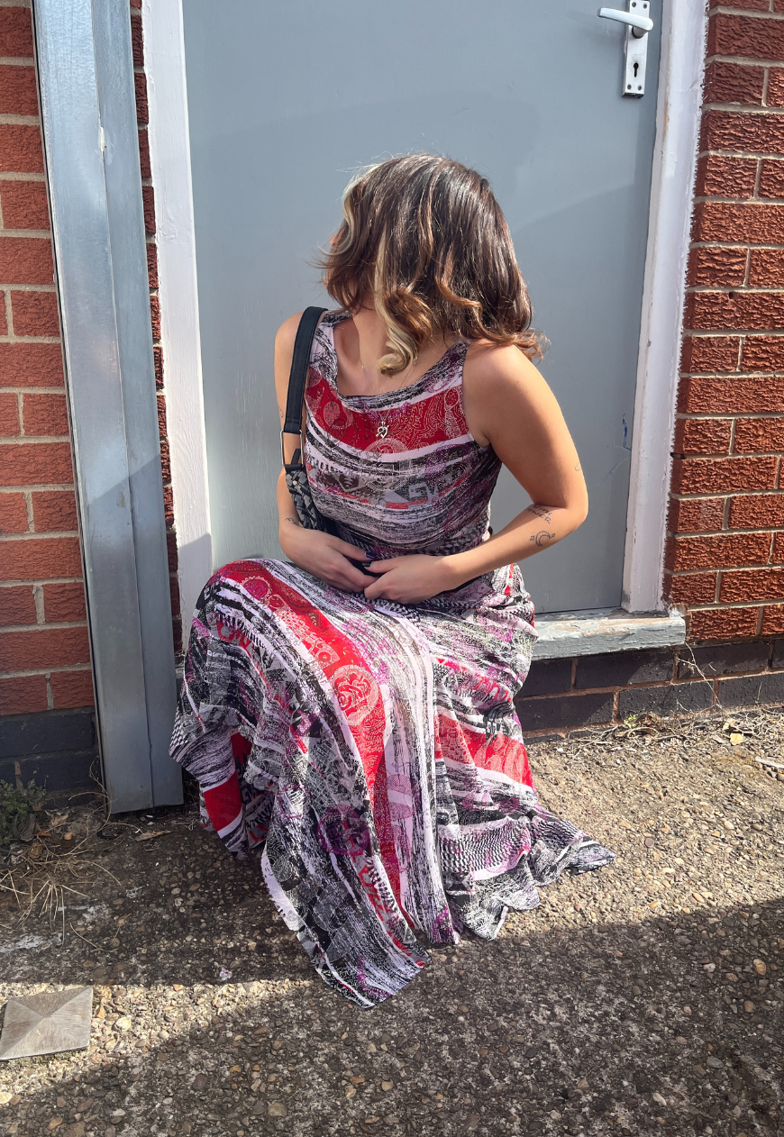 NEWSPAPER MESH SWISH SKIRT - 2XS HISSY FIT LTD