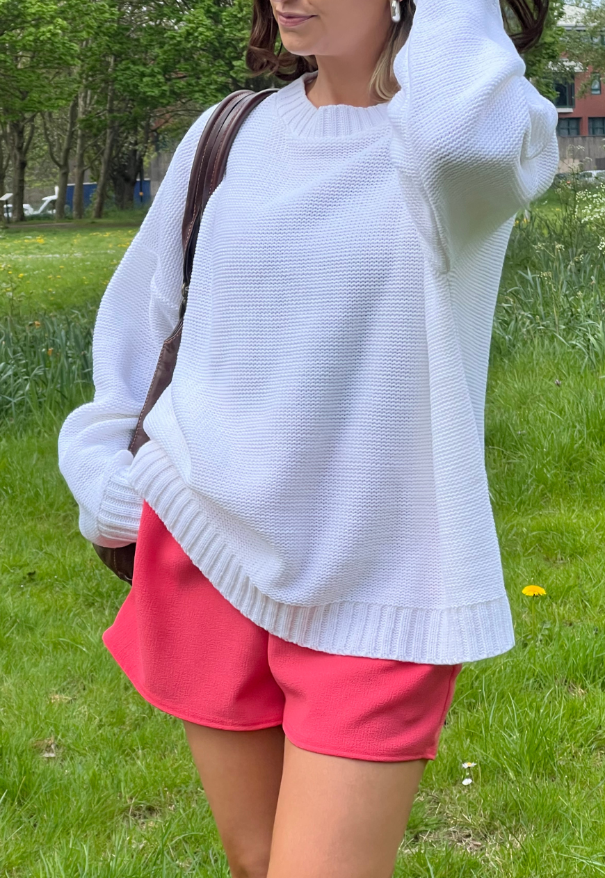 MILK HISSY KNIT JUMPER
