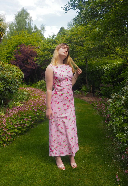 MULTIWAY ROSE CINCH MAXI DRESS - XS HISSY FIT LTD