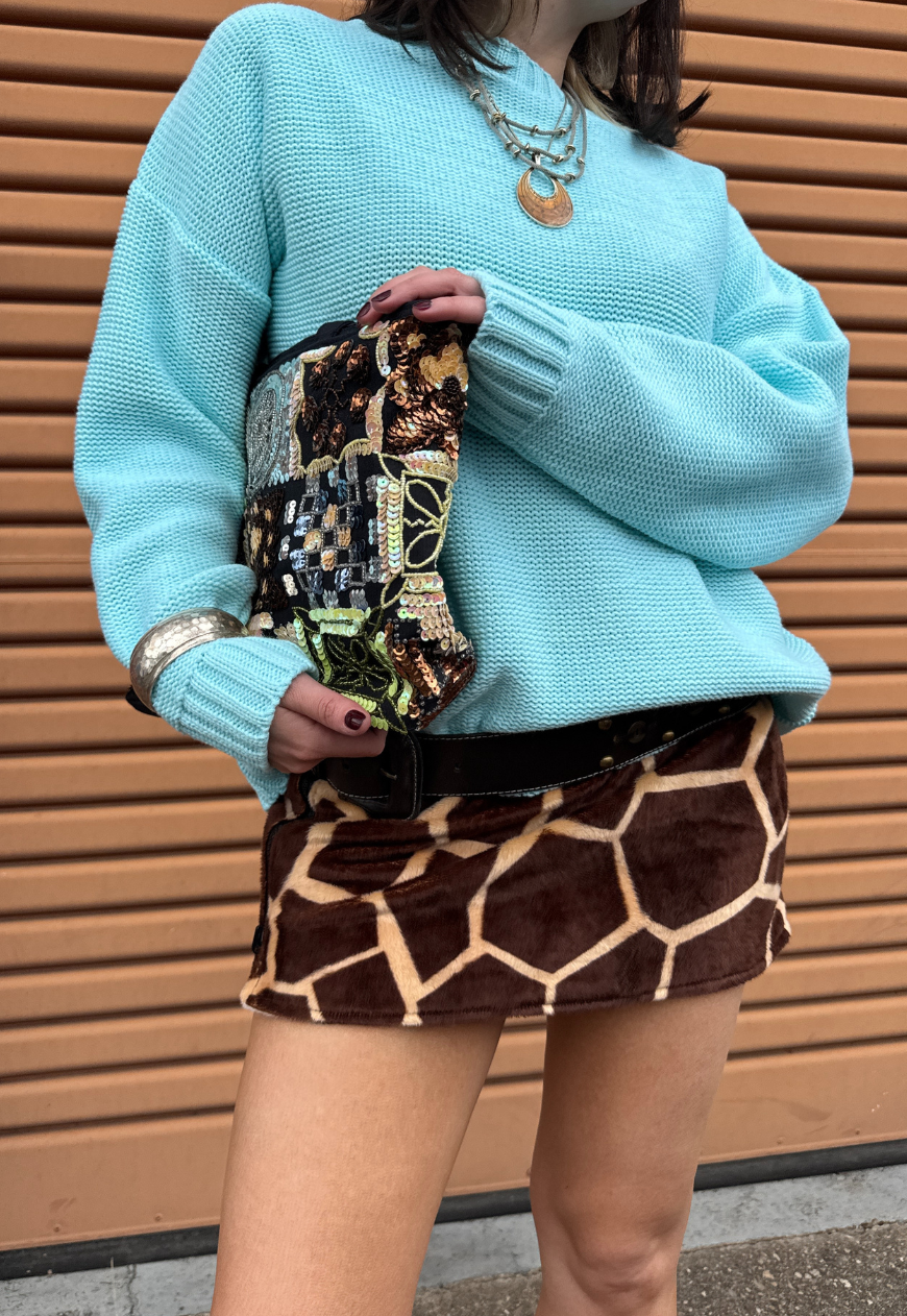 AQUAMARINE HISSY KNIT JUMPER - XS/S HISSY FIT LTD
