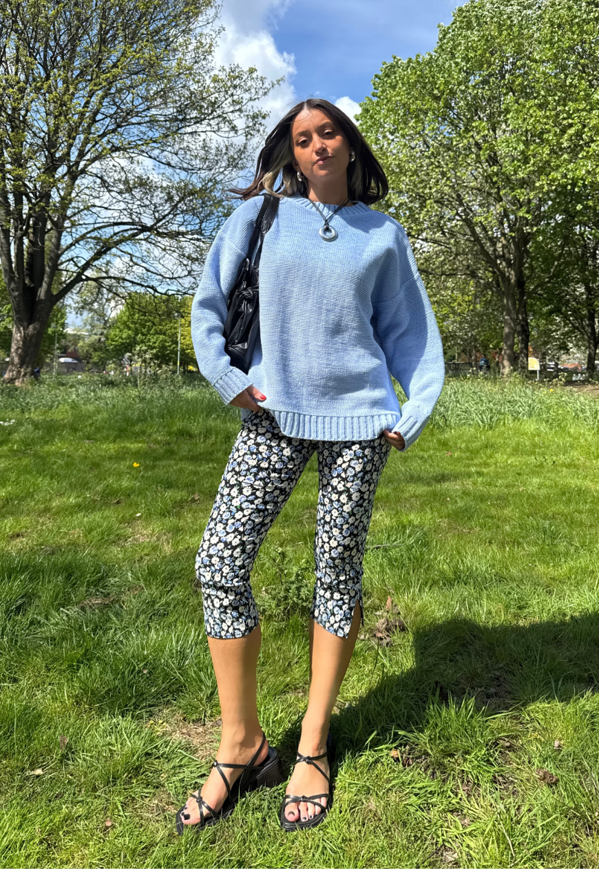 BLUEBERRY HISSY KNIT JUMPER - XS/S HISSY FIT LTD