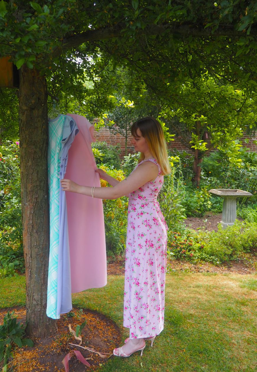MULTIWAY ROSE CINCH MAXI DRESS - XS HISSY FIT LTD
