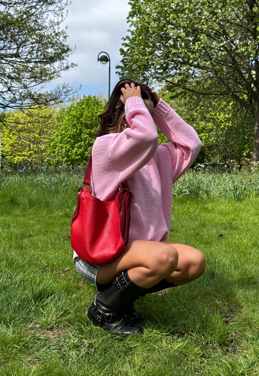 LYCHEE HISSY KNIT JUMPER