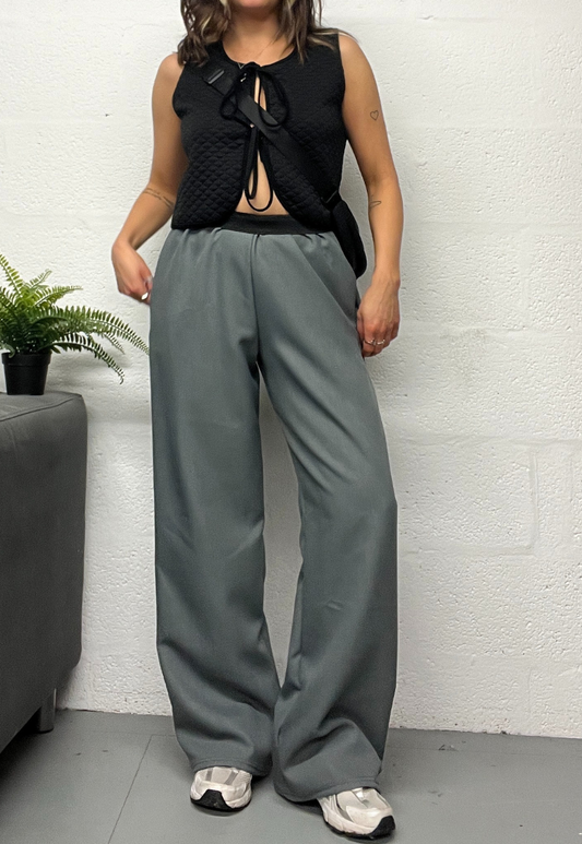 sage staple trouser