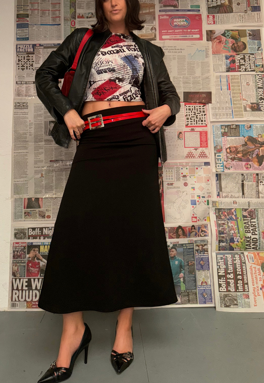 NEWSPRINT CREPE MULITWAY CROP - XS HISSY FIT LTD