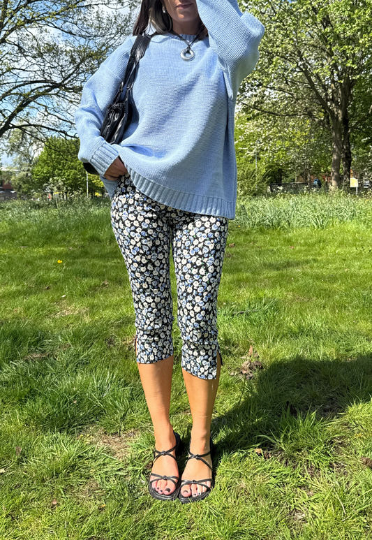 bloom capri pants