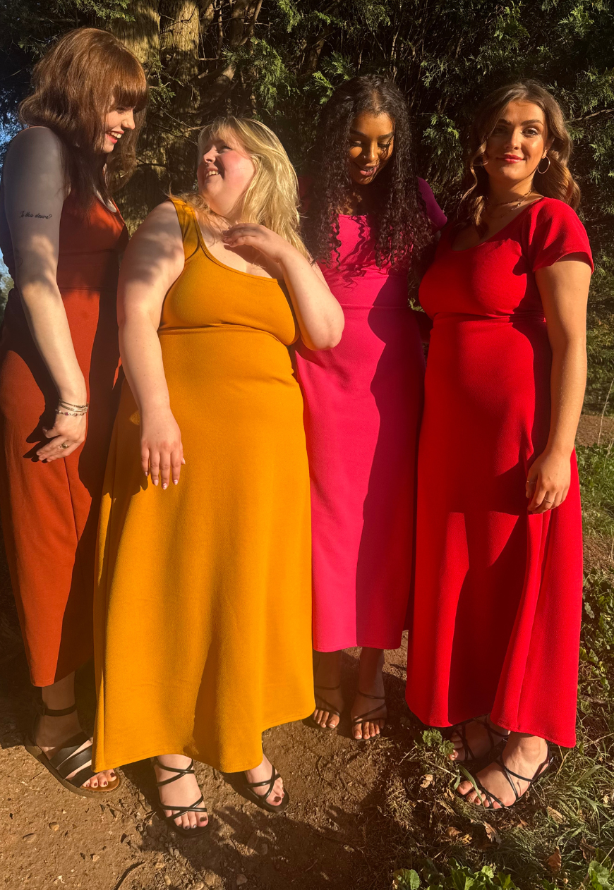MULTIWAY SUNFLOWER CINCH MAXI DRESS - XS HISSY FIT LTD