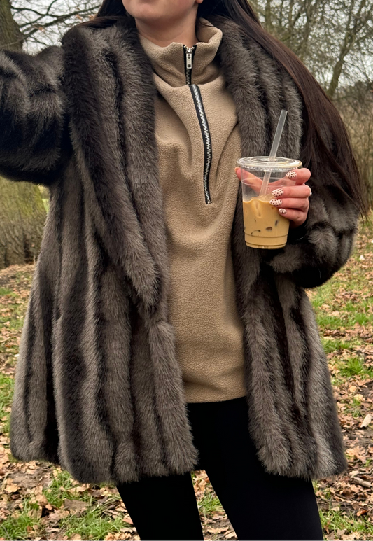 CUSTARD CREAM FLEECE - XS/S HISSY FIT LTD