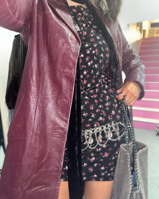 FLORAL SLOUCH DRESS - XS HISSY FIT LTD