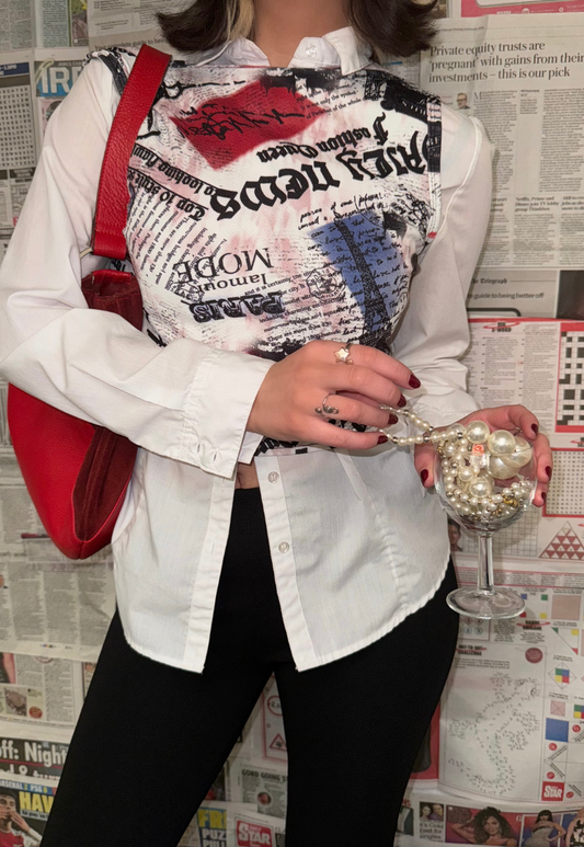 NEWSPRINT CREPE MULITWAY CROP - XS HISSY FIT LTD