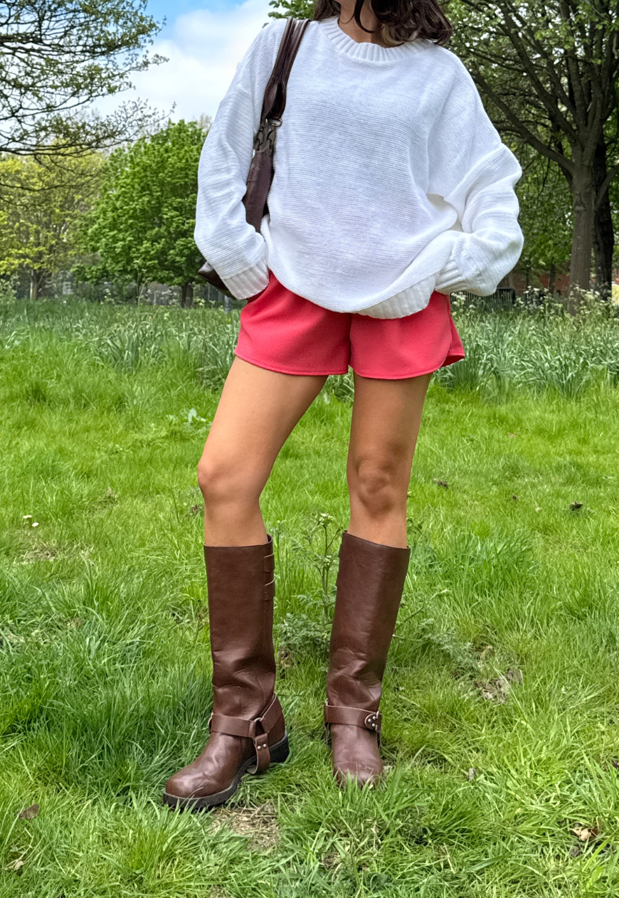 MILK HISSY KNIT JUMPER - XS/S HISSY FIT LTD