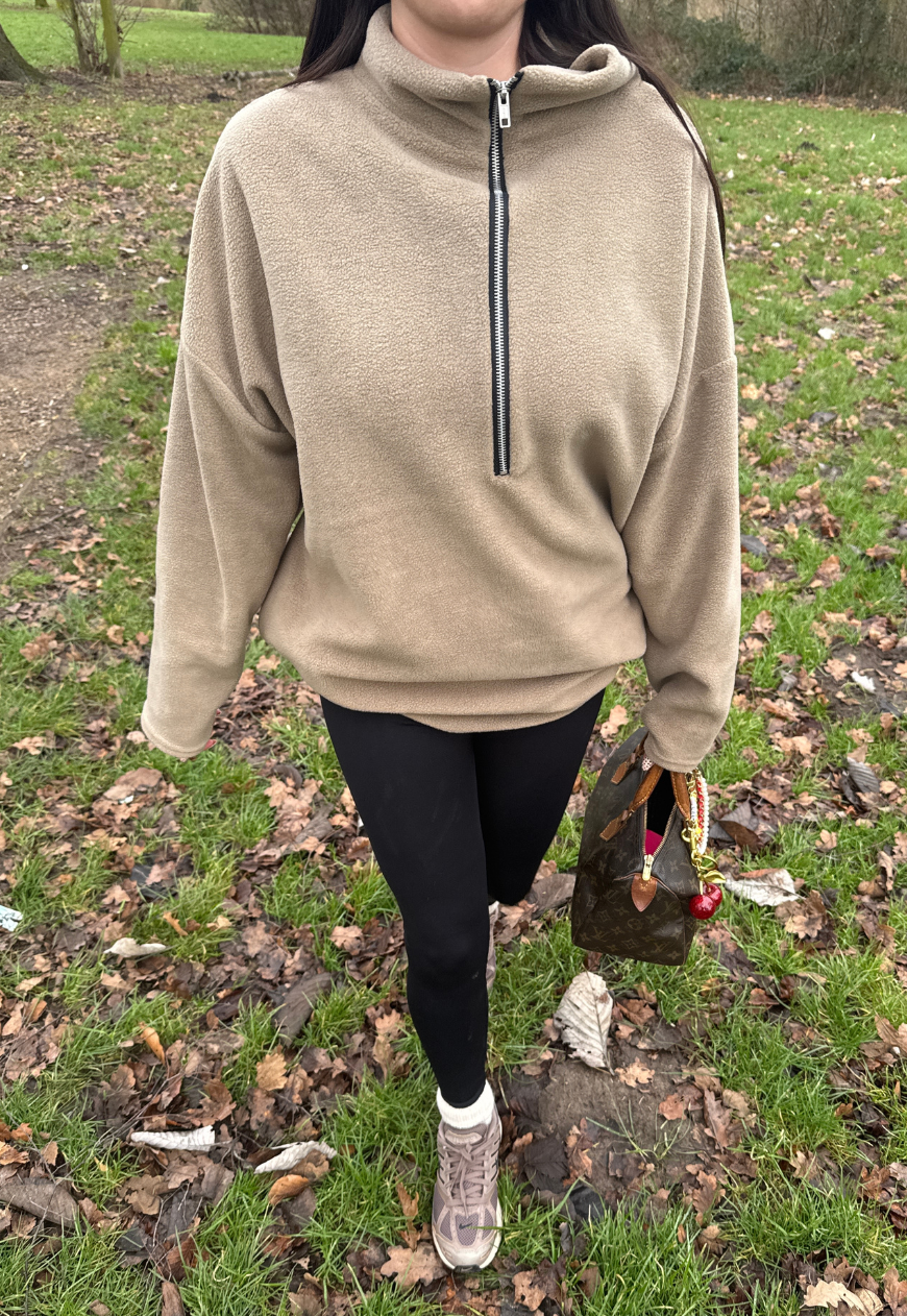 CUSTARD CREAM FLEECE - XS/S HISSY FIT LTD