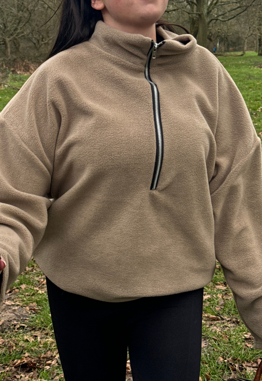 CUSTARD CREAM FLEECE - XS/S HISSY FIT LTD
