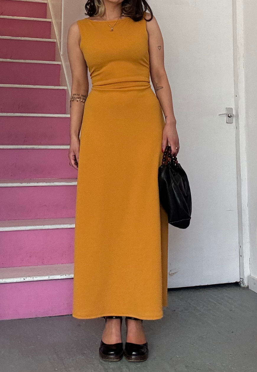 MULTIWAY SUNFLOWER CINCH MAXI DRESS - XS HISSY FIT LTD