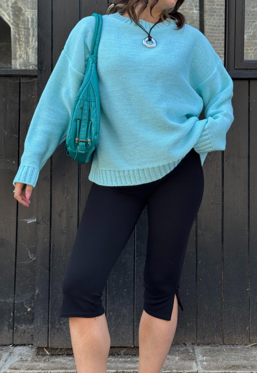 AQUAMARINE HISSY KNIT JUMPER - XS/S HISSY FIT LTD