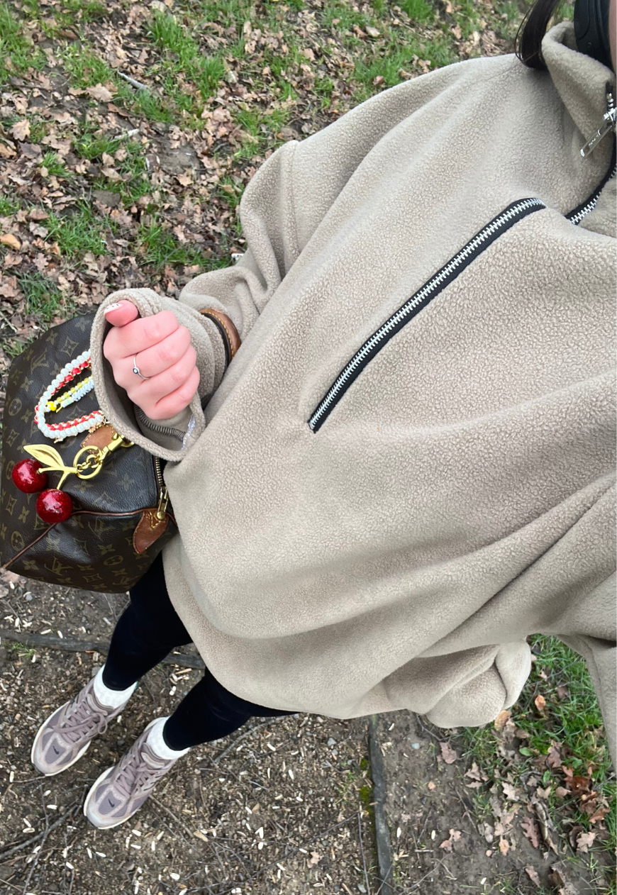 CUSTARD CREAM FLEECE - XS/S HISSY FIT LTD