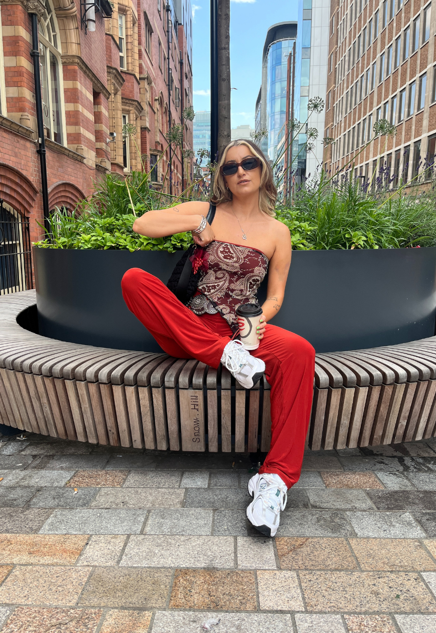 ORANGE SLINKY COMFORT CARGOS - S HISSY FIT LTD