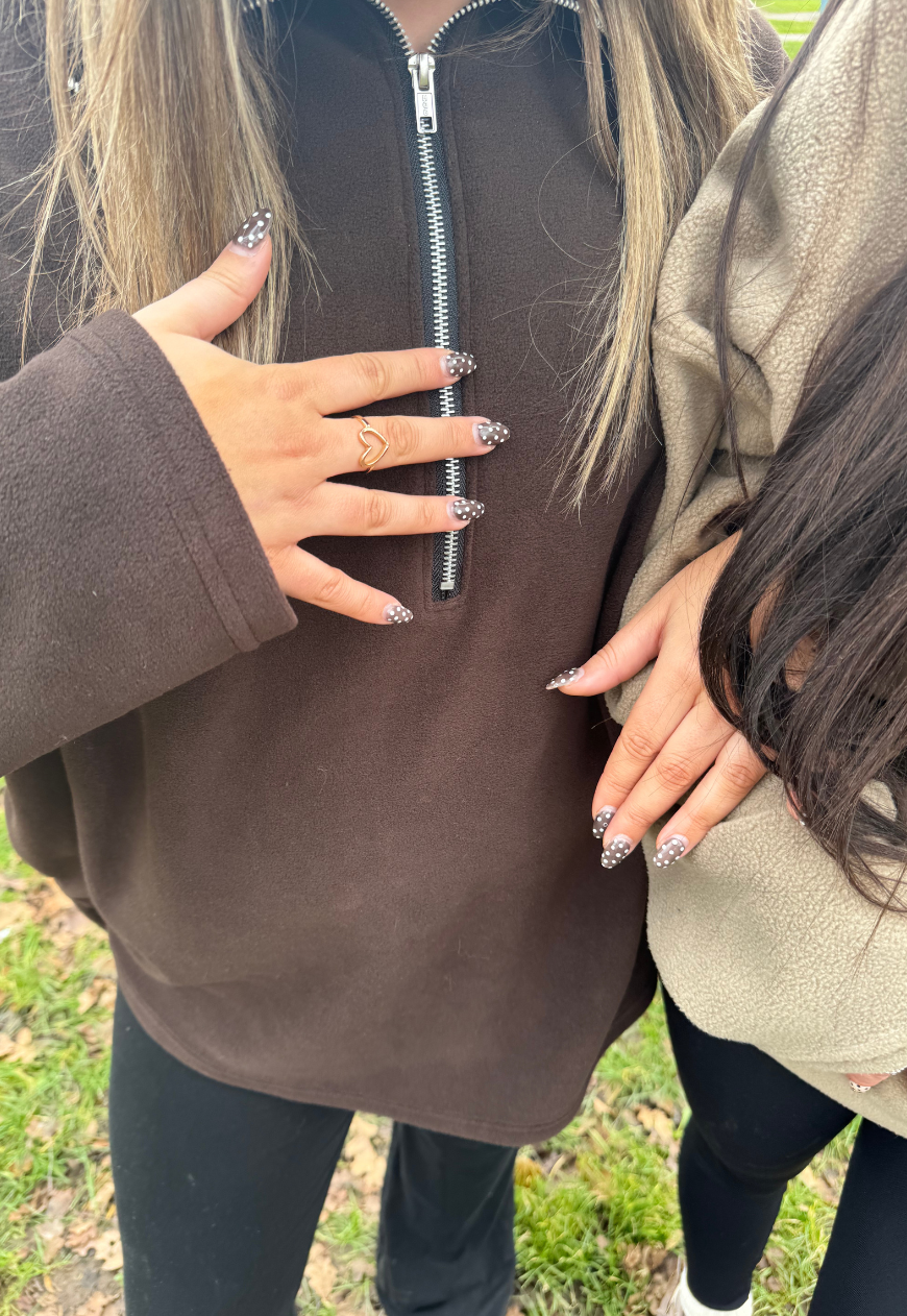BROWNIE BATTER FLEECE - XS/S HISSY FIT LTD
