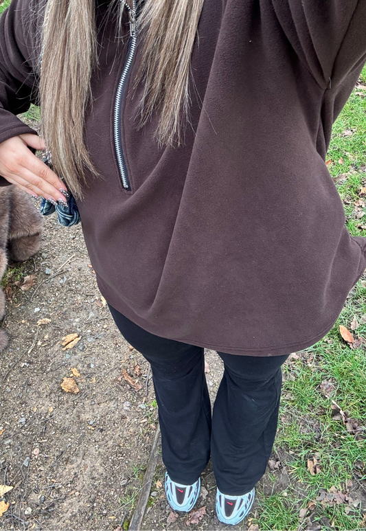 BROWNIE BATTER FLEECE - XS/S HISSY FIT LTD