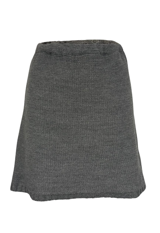 mist hissy knit mini skirt
