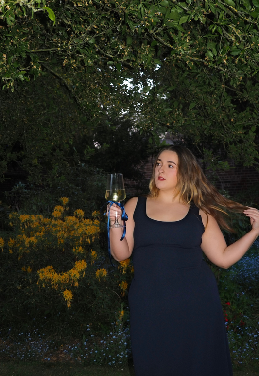 MULTIWAY MIDNIGHT CINCH MAXI DRESS - XS HISSY FIT LTD