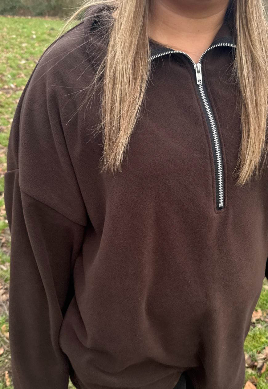 BROWNIE BATTER FLEECE - XS/S HISSY FIT LTD
