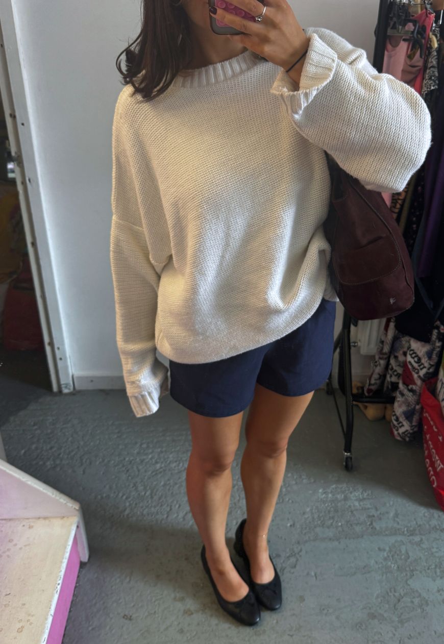 MILK HISSY KNIT JUMPER
