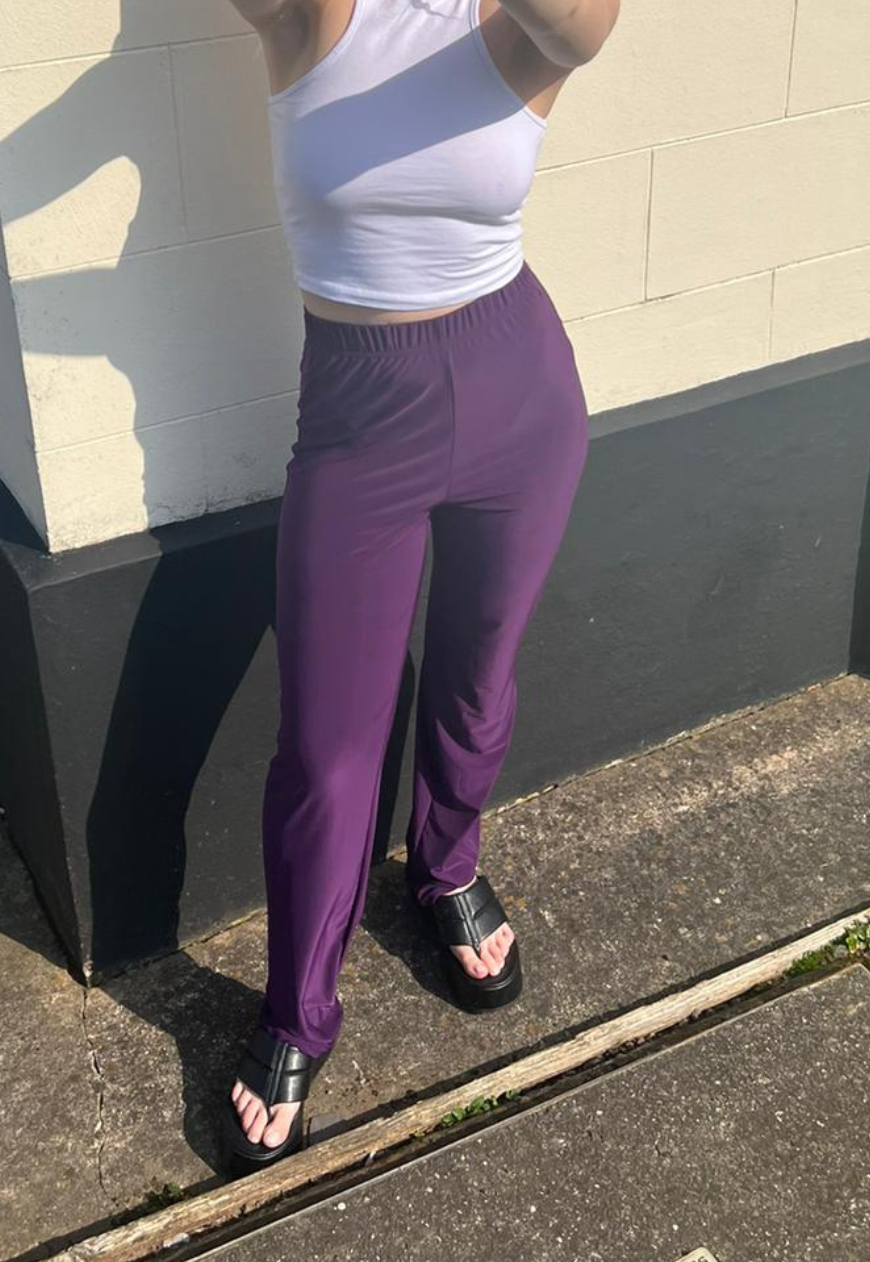 PURPLE SLINKY COMFORT CARGOS - XS HISSY FIT LTD