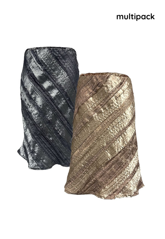 satin skirt multipack - multiple sizes