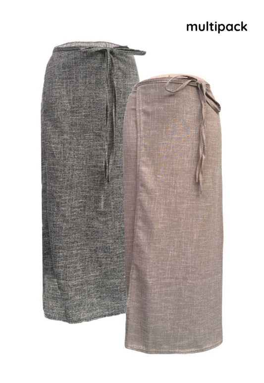 wrap skirt multipack - multiple sizes