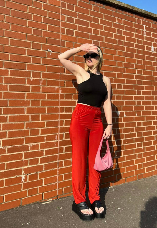 ORANGE SLINKY COMFORT CARGOS - S HISSY FIT LTD