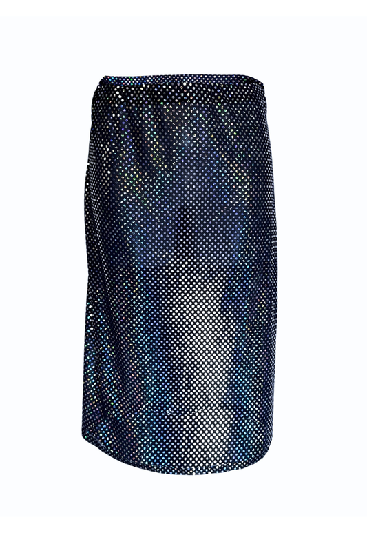 sheer sparkle skirt