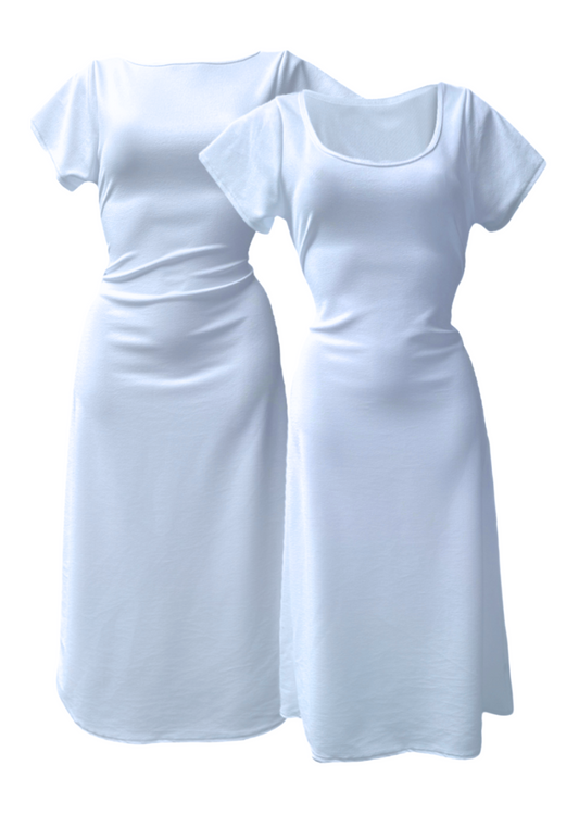 MULTIWAY SKY CAP SLEEVE CINCH MAXI DRESS - XS HISSY FIT LTD