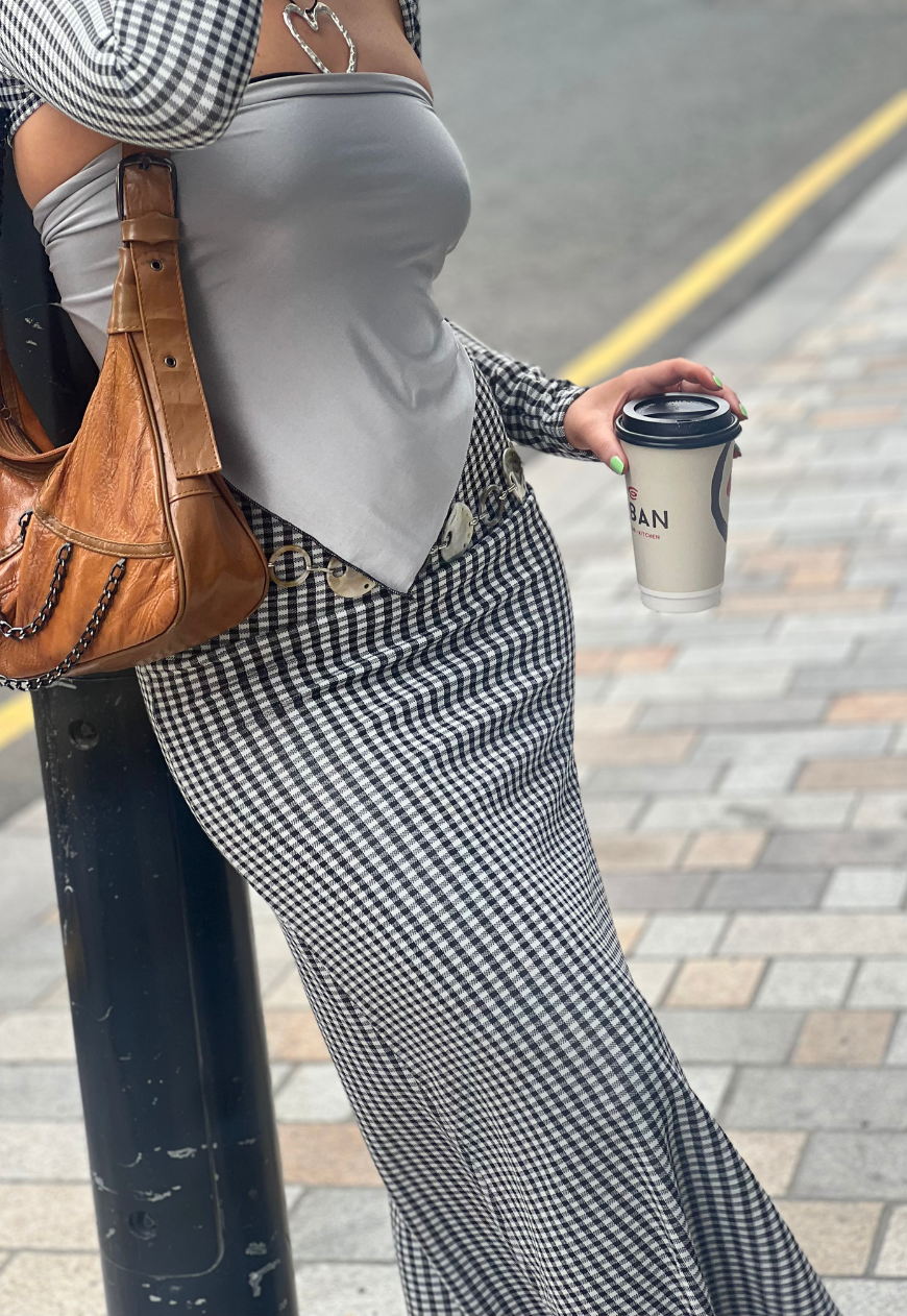 DEAD STOCK BROWN RING BELT