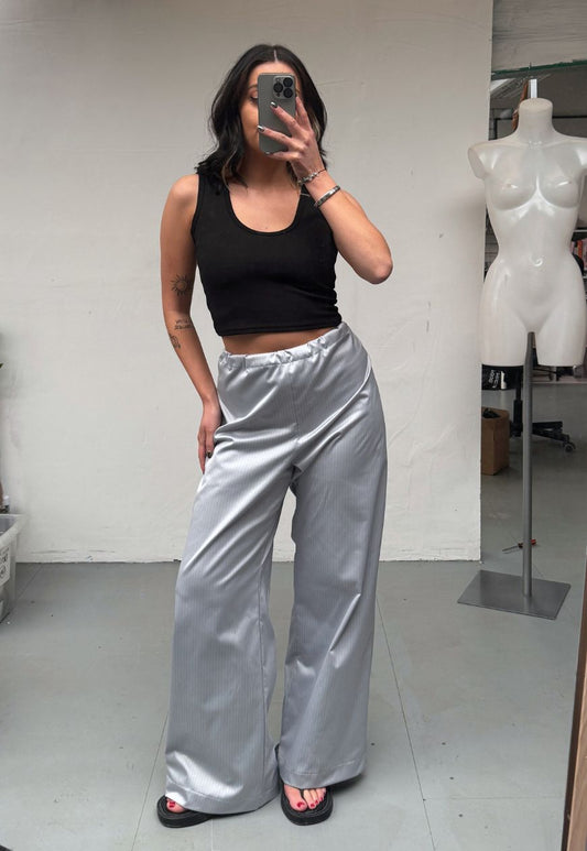 ice blue hissy cinch trousers