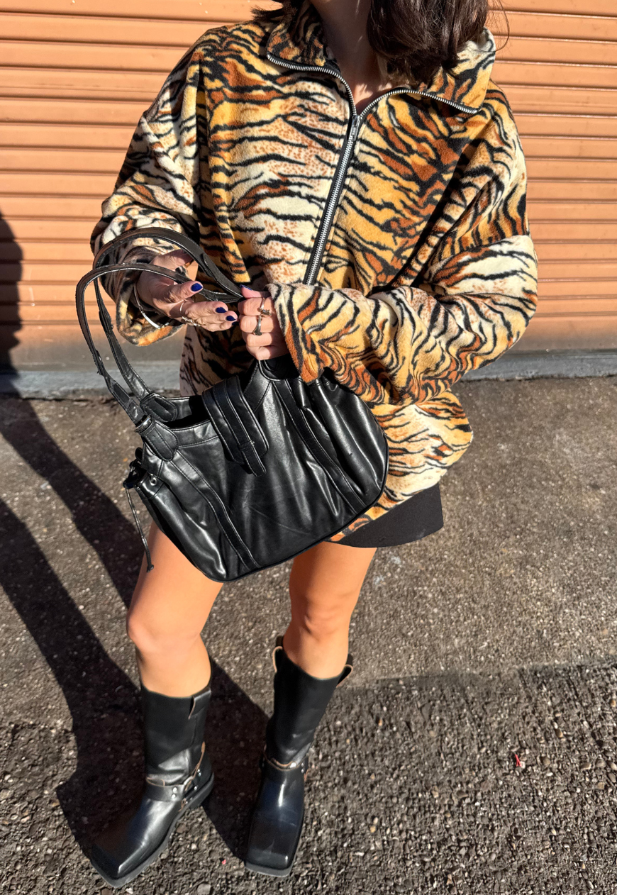 TIGER PRINT FLEECE - XS/S HISSY FIT LTD
