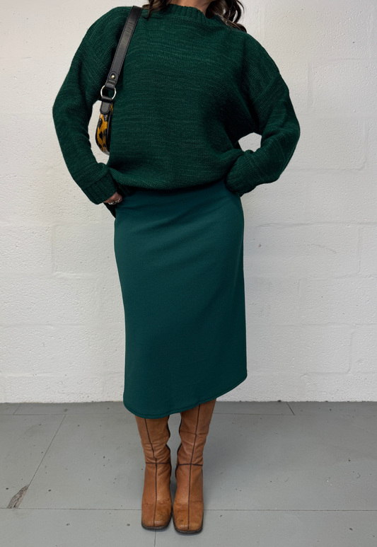 emerald hissy knit jumper