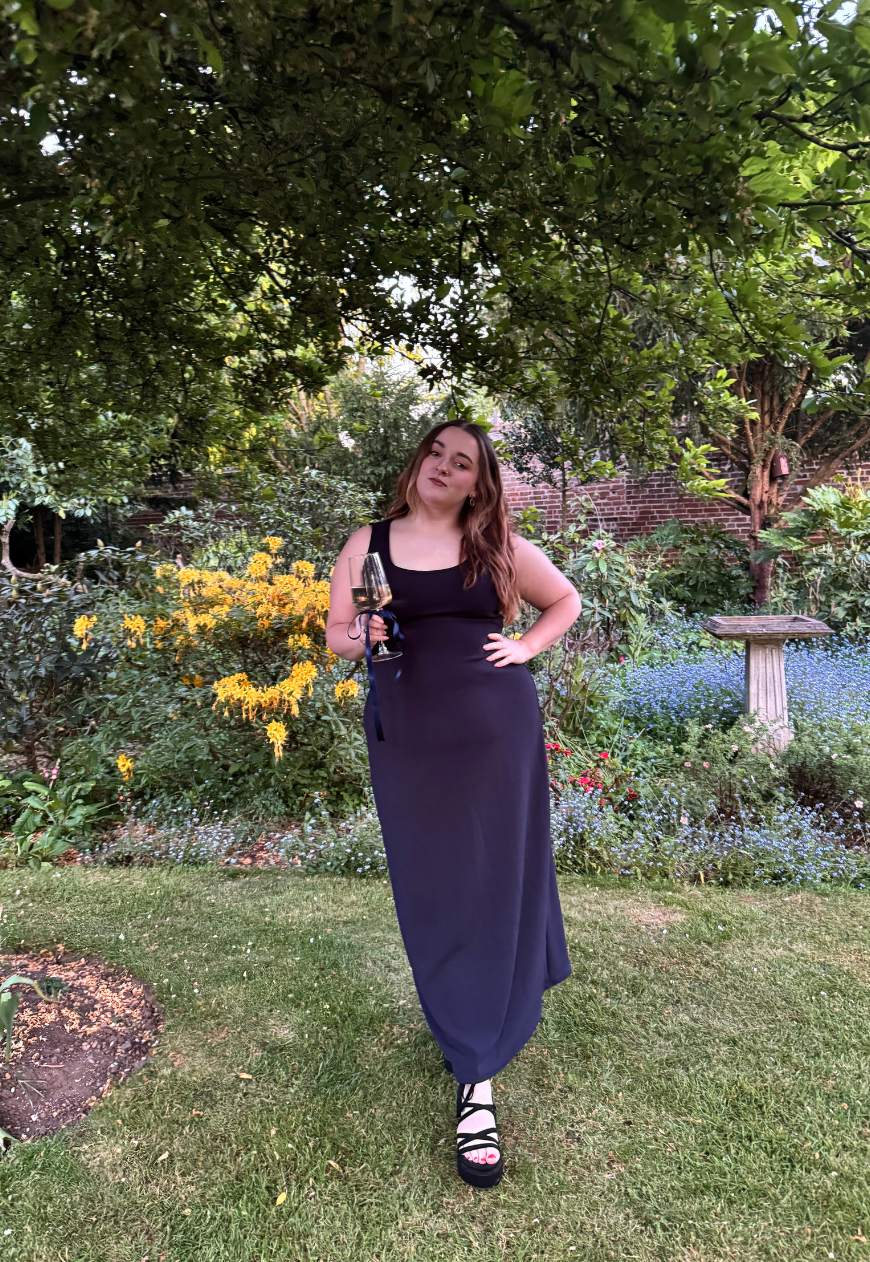 MULTIWAY MIDNIGHT CINCH MAXI DRESS
