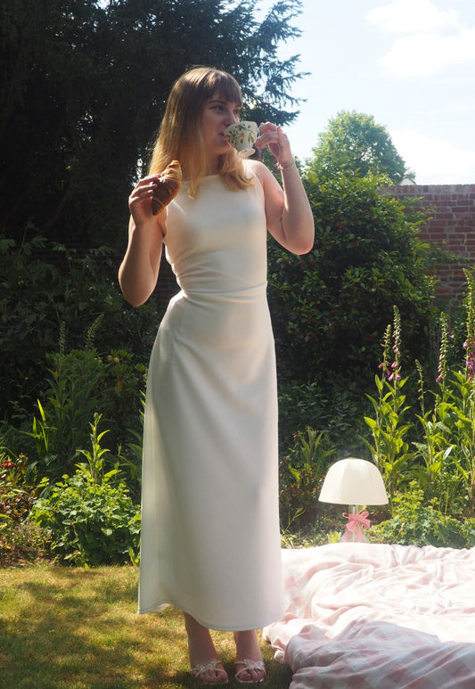 MULTIWAY DOVE CINCH MAXI DRESS - XS HISSY FIT LTD