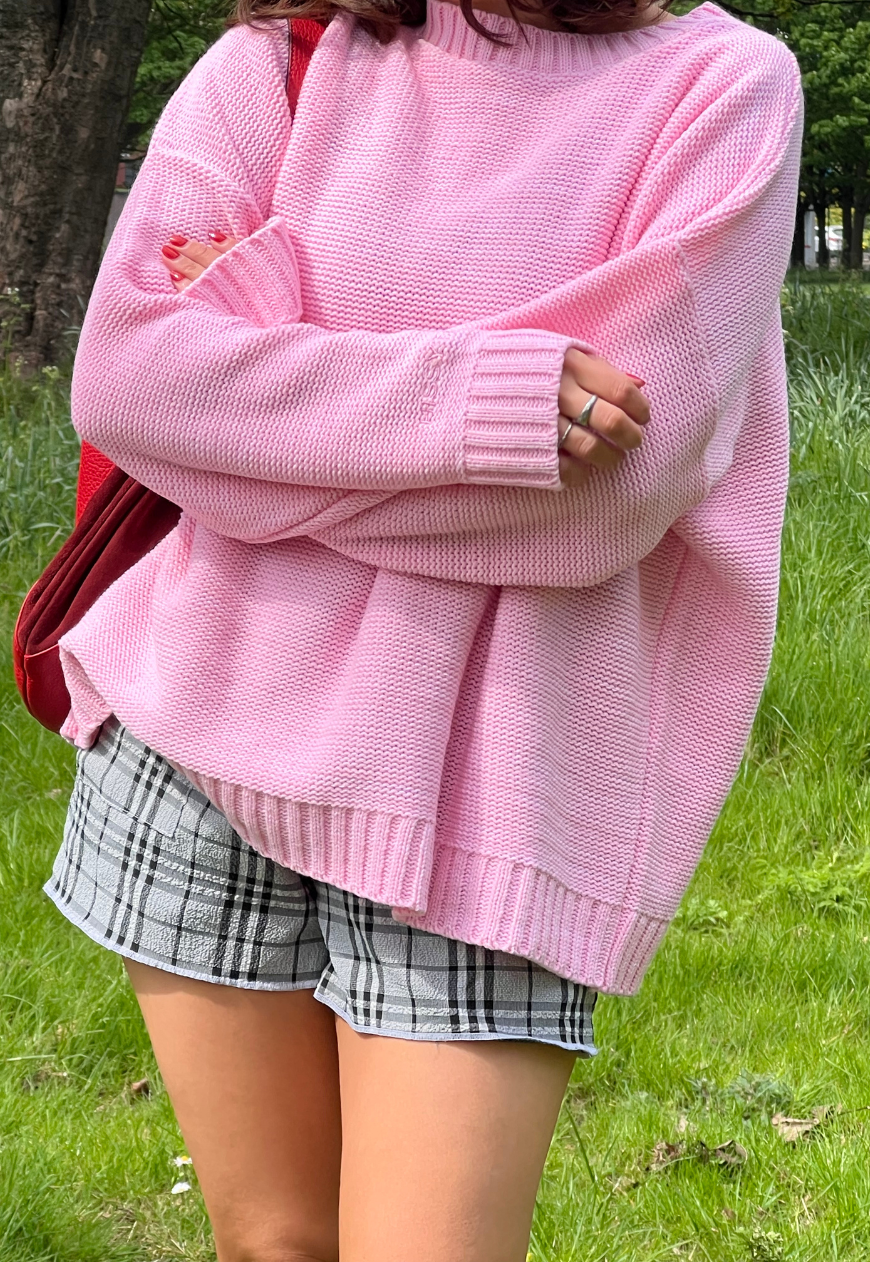 LYCHEE HISSY KNIT JUMPER