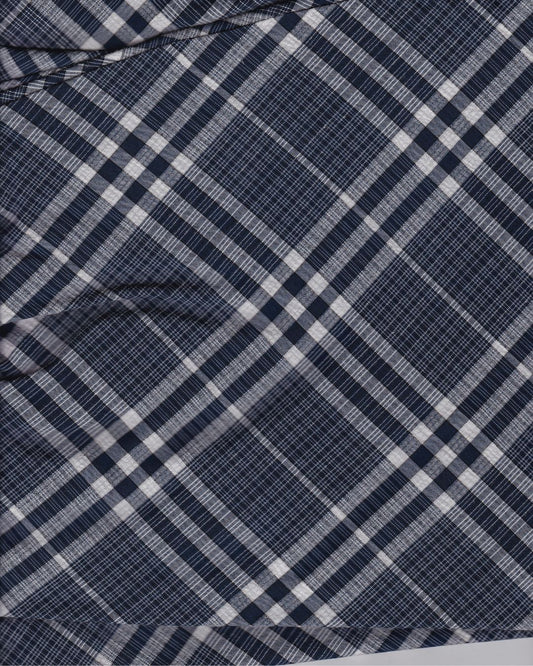 blue check midi skirt *coming soon*