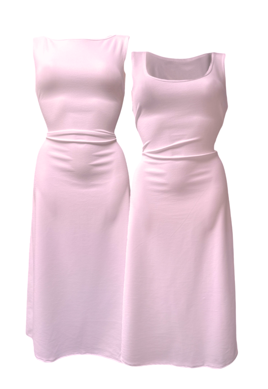 MULTIWAY LYCHEE CINCH MAXI DRESS *COMING SOON*