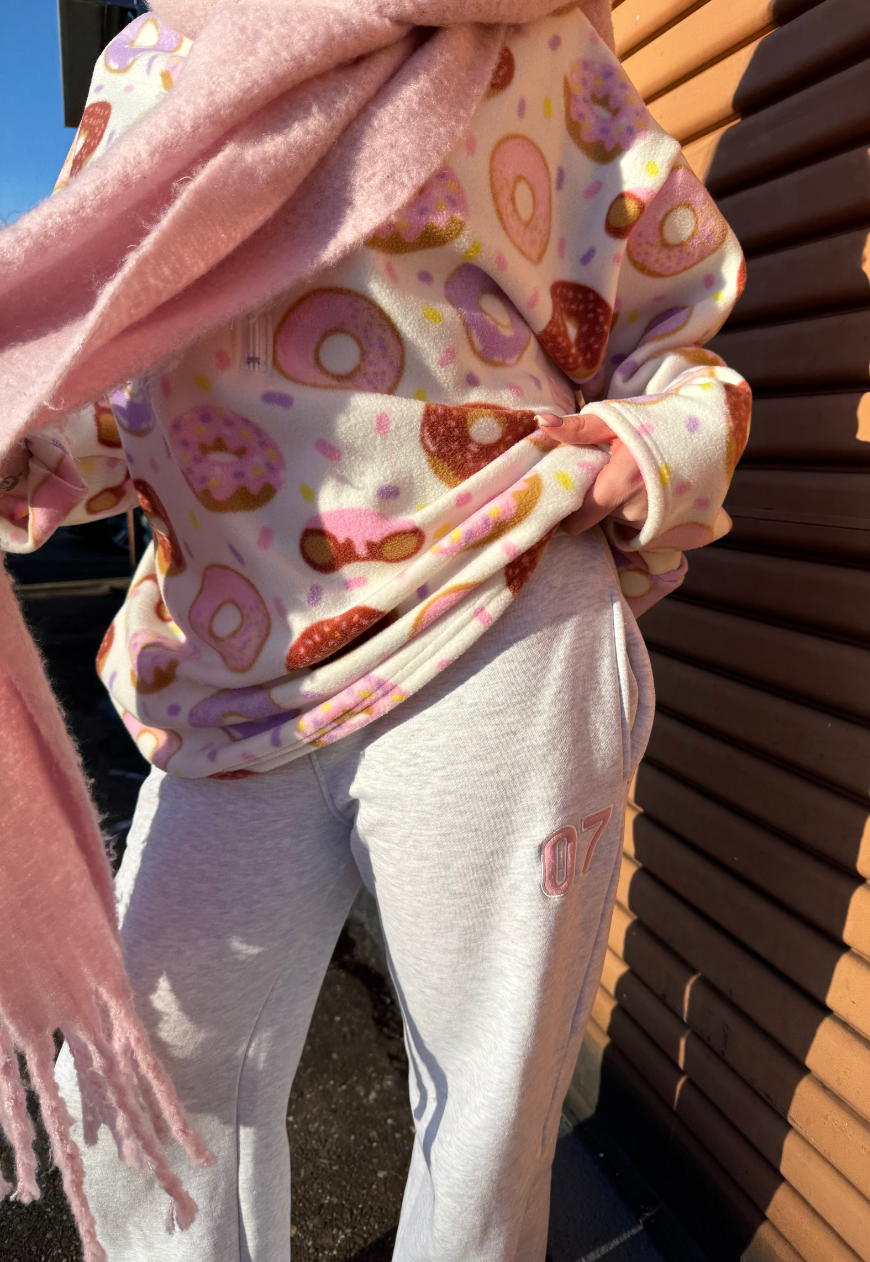 DONUT PRINT FLEECE - XS/S HISSY FIT LTD