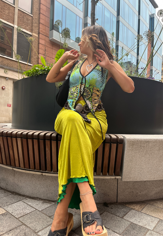 AVOCADO REVERSIBLE SKIRT - 2XS HISSY FIT LTD