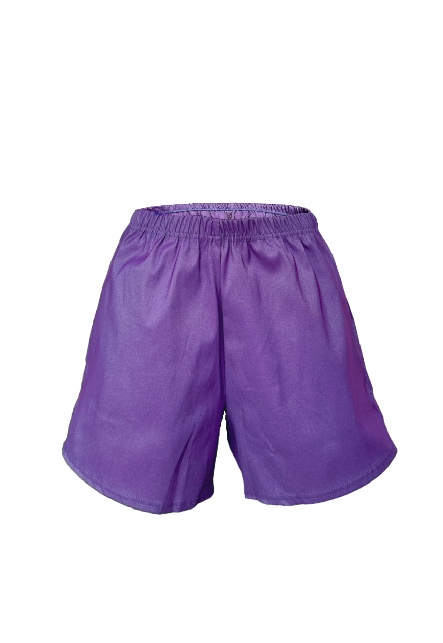 violet bengaline shorts *coming soon*