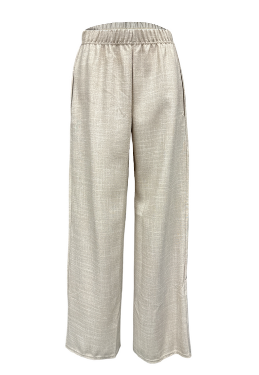 BUTTERMILK STRAIGHT LEG TROUSER - 2XS HISSY FIT LTD