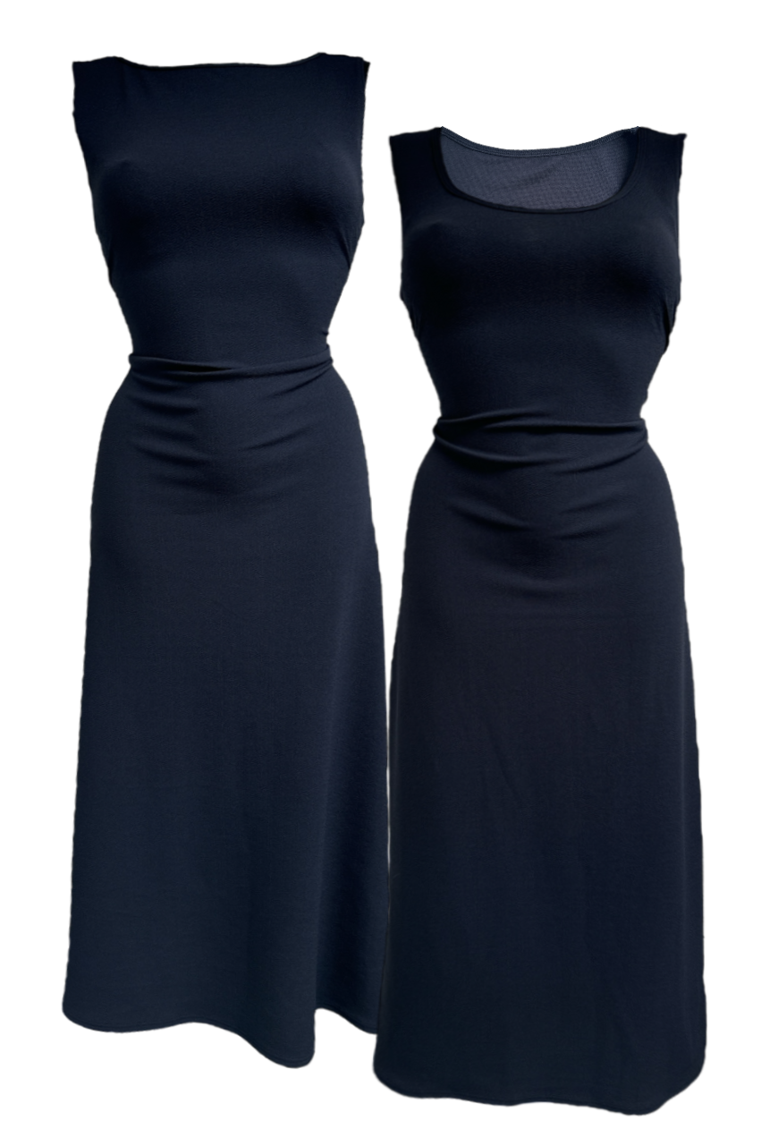 MULTIWAY MIDNIGHT CINCH MAXI DRESS