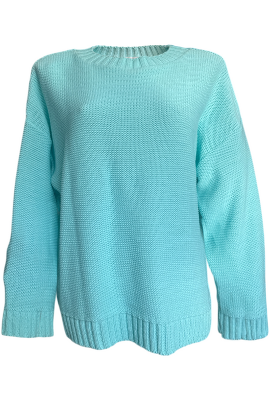 AQUAMARINE HISSY KNIT JUMPER - XS/S HISSY FIT LTD