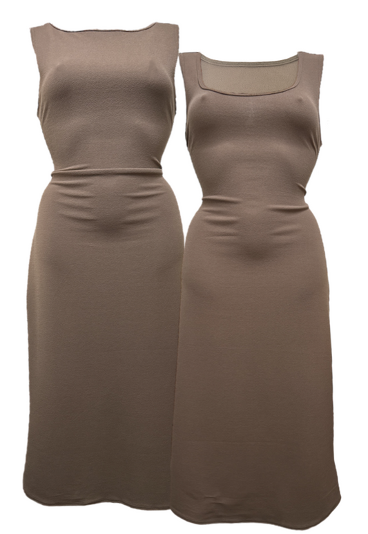 MULTIWAY EARTHLIGHT CINCH MAXI DRESS - S HISSY FIT LTD